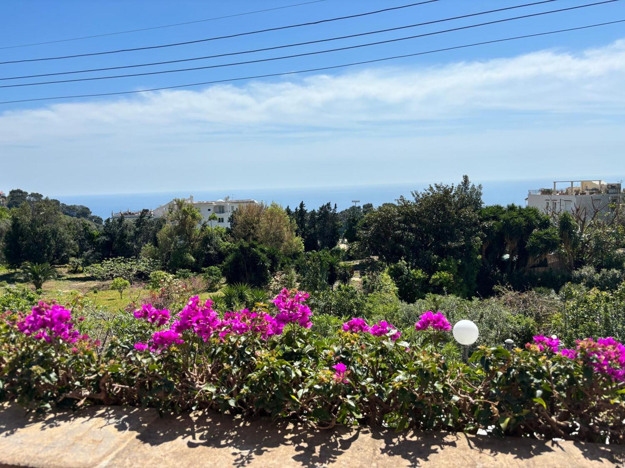 Luxury House In Villa Pompeiana Via Camerelle Con Terrazza Vista Mare Capri Exterior foto